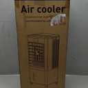 Portable Air Conditioners,3-in-1 Evaporative Air Cooler,4 Modes 3 Speeds Blow Cold Air, 120Oscillation, LED Display, 12H Timer, Windowless Portable AC w/ 8L Tank & Remote for Home Bedroom Office