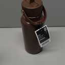 Hydro Flask Water Bottle - Insulated Stainless Steel - Wide Mouth Flex Straw Lid, Non Spill, Leakproof and Refillable in 32 Oz Chocolate Rose Gold