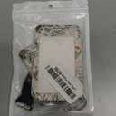 Wildflowers Garden Herb Botanical ID Badge Holder with Lanyard,Retractable ID Badge Card Holders Detachable Neck Lanyard Strap with Badge Reel and Vertical ID Holder for Students Teachers Office Staff