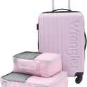 Wrangler Luggage Set, Lilac, 20" Carry-On