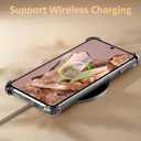 Christmas Phone Case for Google Pixel 8 - Clear Transparent Soft TPU Protective Cover with Xmas Gingerbread Man Pattern, Shockproof Cute Case for Boys Girls (6.2 Inch)