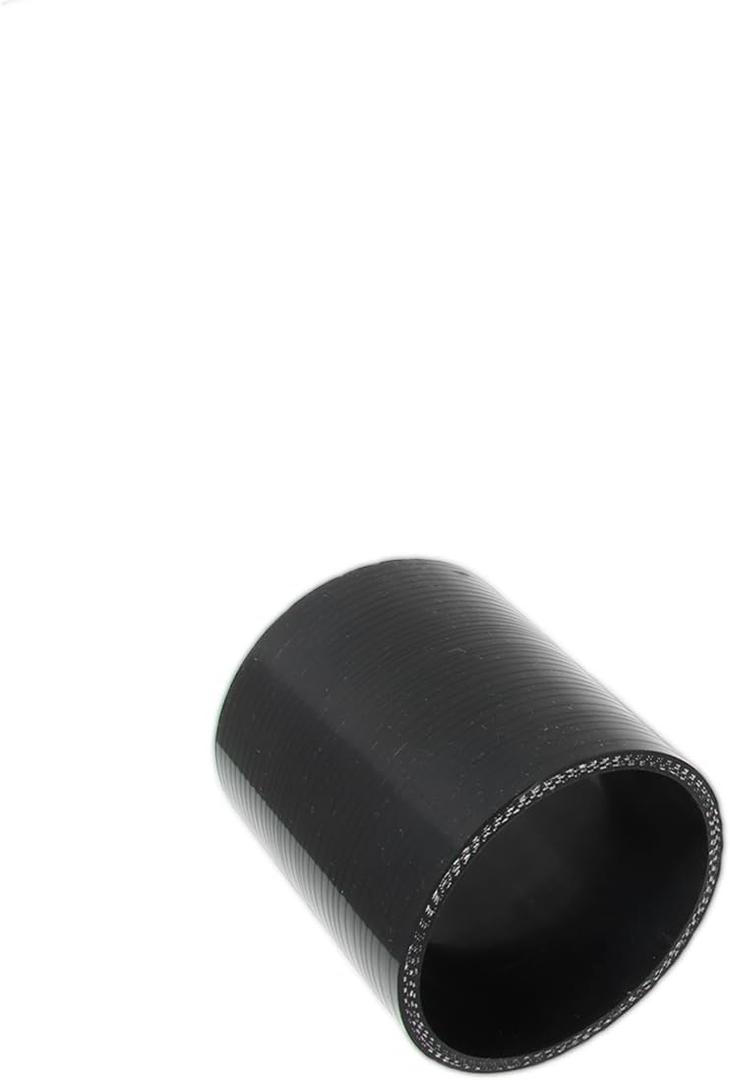 I33T Automotive Silicone Tubing, 3.25" (83mm) ID Straight Hose，3"(76mm) Leg Length，4-Ply High Performance Coupler Universal Silicone Hose (Black)