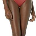 Amazon Essentials Womens Classic Bikini Swimsuit Bottom (Medium, Brick Red)