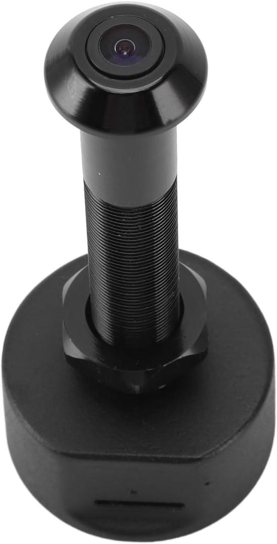 Peephole Camera, 1080P HD Cordless Visual Doorbell, Mobile Detection, 150 Wide Angle Lens, Night Vision, Door Viewer with APP, for Home Security (Black)