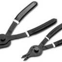 Husky 6 in. and 8 in. Snap Ring Pliers with Cushion Grip (2-Pack)