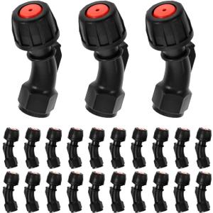 POPETPOP Agricultural Spray Nozzles Windproof Sprayer Nozzle Tips 2.36 Inch Fan Spray Atomizing Replacement for Gardens Farms Orchards