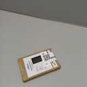 2-Pack Black Blank Wall Plates, No Device Blank Outlet Covers, Metal Electrical Covers for Unused Outlets/Switches, 3.15''*4.88'', Midsize