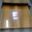Bamboo Silverware Drawer Organizer with Removable Knife Block