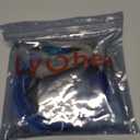 lychee EL Wire Neon Glowing Strobing Electroluminescent Light El Wire,Battery Pack for Parties, Halloween Decoration (Blue, 15ft)