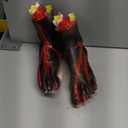 Fake Severed Hands Feet for Halloween Horror Scary Party Props Decoration (1 Pair Fake feet)