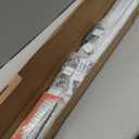 FELIDESIGN Curtain Track, Ceiling Curtain Track for Room Divider, Ceiling Mount Rail Set with Roller Hooks, White, 9ft - 12ft