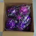 Soulchen 4 Size Purple Christmas Balls Ornaments Set 32 Pcs 1.57", 2.36", 3.15", 4" Shatterproof Hanging Xmas Balls Assorted Electroplate Christmas Decors for Xmas Home 2026 New Year Party Decor