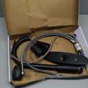 OWOFAN Black Kitchen Faucet with Pull Out Sprayer Stainless Steel Single Handle Spring Sink Faucets 1 Hole Or 3 Hole Dual Function for Farmhouse Camper Laundry Utility Rv Wet Bar