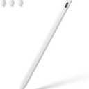 Stylus Pen for iPad 10th 9th 8th 7th 6th Generation, iPad Pro 12.9 11 inch, iPad Air 5th 4th 3rd Gen iPad mini 6 5 for Apple Pencil 1st 2nd Gen Alternative, iPencil Lapiz Palm Rejection (White)