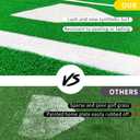 Thickened Upgraded Version Baseball Hitting Mat Exercise Mat Softball Training Pad Batting Cage Turf Batters Box Turf Mats with Home Plate Anti-Slip Baseball Softball Cage Mat, Green12' x 5'
