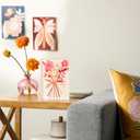 DEMDACO Hanging Tile Wall Art Everyday Home Dcor, 5 x 7 Inch Acrylic, Butterfly Beauty Together