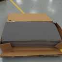 Sweetnight Trifold Mattress with Carry Bag - 4 Inch Portable Floor Mattress with Breathable & Washable Cover | Foldable Mattress Topper for Travel, Camping, Guest Grey Full