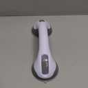 Shower Handle 1 Pack Grab Bars for Bathtubs & Showers, 12 inch Grab Bars for Bathroom with Strong Hold Suction Cup, Balance Bar Safety Hand Rail for Injury, Senior, Elderly Grey (Gray)