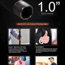 Supply Giant QDCM1048 48" Long Pre-Cut Black Steel Pipe with 1" Nominal Size Diameter