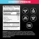 PRIME Hydration CHERRY FREEZE, Sports Drinks, Electrolyte Enhanced for Replenishing Fluids, 250mg BCAAs, B Vitamins, Antioxidants, Low Sugar, 16.9 Fl Oz, 12 Pack