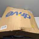 Drive Medical 11148-1 Folding Steel Bedside Commode Chair, Portable Toilet, Supports Individuals Weighing Up To 350 Lbs, with 7.5 Qt. Bucket and 13.5 Inch Seat, Grey