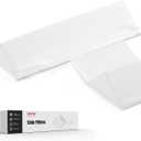 Soft & Comfort ab Sid Slpr Wdg Adjustable Breathable Cushion Supports Front and Back, White
