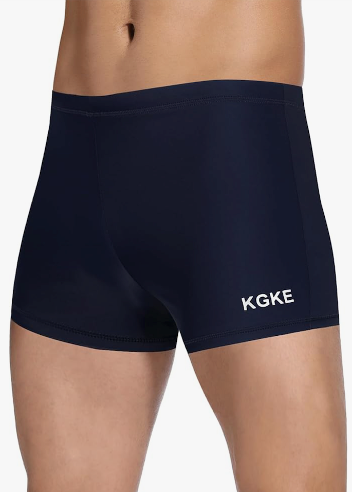 Mens-Swim-Jammers Athletic-Swimwear Quick-Dry-Shorts Durable-Team-Swimsuits - Drawstring Competition Swimming UPF50+ 2XL