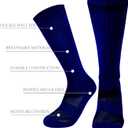 Marchare Boys Soccer Socks Toddler Football Socks Knee High Solid Sports Socks For Boys Girls