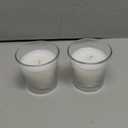 Glade 1-Wick Scented Candle Jar, Dewdrop Petals, Air Freshener Infused with Essential Oils, 4.08 Oz, 2 Count