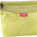 pack all Water-resistant Material Zipper Pouch, Mesh Zipper Bags for Storage, Travel, Office (Green, Small)