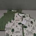 Yoofoss Baby Sleep Sack 6-12 Months TOG 1.0 Baby Wearable Blanket, 2 Pack 100% Organic Cotton Infant Toddler Sleeping Sack 2-Way Zipper Lightweight Sleep Sack (Medium)