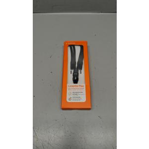 TORRAS Phone Lanyard Crossbody with 2 Phone Tabs, Adjustable Anti Theft Phone Strap for All Phones, Premium Metal Buckles, SkinFriendly, Universal Cell Phone Neck lanyard for Travel Essentials, Black