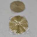 2pcs Geometric Metal Wall Art Discs Decorative Sunburst Wall Decor for Living Room Hallway and Bathroom Stylish Design for Home Accent