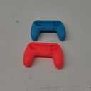 FASTSNAIL Grips for Nintendo Switch 2 (2025) for Joy-Con 2, Wear-Resistant & Anti-Slip Switch2 Controllers Grips Handle Kit, Switch Holder Accessories for NS2 JoyCon2 (Red,Blue)