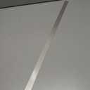 304 Brushed Stainless Steel Finishing Sheet Metal Gap Filler Trim Strip Metal Trim for Home Kitchen Tools (Silver,1 x 30 Inch)