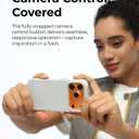 MOFT for iPhone Air Case- MOVAS Snap Case, MagSafe Compatible, Soft-Touch Vegan Leather, Classic Minimalist Design, Lightweight, Stain-Resistant & Camera Protection, Misty Cove