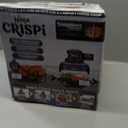 Ninja Crispi 4-in-1 Glass Air Fryer | 450F | Non-Toxic | 4QT & 6-Cup Glass Containers w/Lids | Microwave, Freezer, Dishwasher Safe | Max Crisp, Air Fry, Bake, Recrisp | Cyberspace Gray, FN101GY