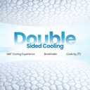 QUTOOL Double Sided Cooling Pillow for Hot Sleepers, Shredded Memory Foam Pillows King Size Set of 2, Adjustable Soft & Firm Gel Bed Pillow for Side, Back, Stomach Sleepers, King-20'*36'