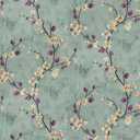 SOON AFTER 17.5x120 Floral Peel and Stick Wallpaper Flower Tree Contact Paper Self Adhesive Removable Modern Sage Green Wall Paper Decorative Wall Covering Countertop Vinyl Film Roll