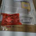 Seventable Computer Desk with Power Outlets & LED Light, 39 inch Home Office Desk with 5 Drawers, Writing Desk with Monitor Stand, Work Desk for Home Office, White