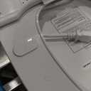 Sosh Auto Open Lid Bidet Seat, Smart Max Electric Toilet Seat with Instant Warm Water, Dryer, Front and Rear Wash, Remote Control, Self-Cleaning Nozzle, Eco Mode