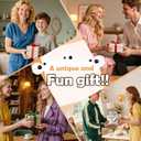 4 Pairs Funny Socks, Magnetic Holding Hands Socks, These Suit Both Men and Women (0, Black 2 Pairs&white 2 Pairs)