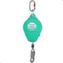 50FT Self Retracting Lifeline Fall Arrest RTOVZON Fall Protection Steel Wire Rope Heavy Duty Retractable Lanyard, Safety Lanyard, Roofing Lifeline, SRL