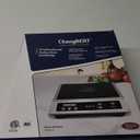 ChangBERT Induction Cooktop, Commercial Grade Portable Cooker, Large 8 Heating Coil, Premium Stainless Steel Countertop Burner with NSF Certified, 10 Hours Timer Powerful 1800W Professional Hot Plate