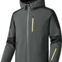 Boys Girls Softshell Jackets Waterproof Lightweight Warm Coats for Hiking Travel Skiing Windbreaker, 150