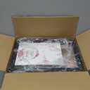 pickpiff Jewelry Box Organizer Case for Women: 4-Layer Jewelry Storage Case with Glass Window, Black Leather with Blush Velvet, Holder for Ring Necklace Bracelet Brooch Watch, Great Gift for Her