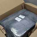 Tie-Dyed Black Grey Shaggy Rugs Fluffy Carpets, Indoor Modern Plush Area Rugs for Living Room, Upgrade Anti-Skid Area Rug, Rectangular 9x12 Feet Fuzzy Rug for Nursery Home Decor