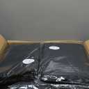 Pesonlook 4 Pack Black Round Tablecloth 90 Inch, Premium Round Table Cloth Washable Polyester Table Cover Stain and Wrinkle Resistant Decorative Table Cover for Wedding Party Dining Banquet