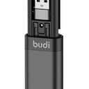 fonefunshop Budi 9-in-1 Essential Travel Charging & Data Sync Cable Stick - Black