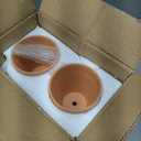 Orceler 4 Inch Terracotta Pots with Saucer - 6 Pack Small Clay Plant Pots with Drainage Holes, Flower Pots with Tray, Terra Cotta Pots for Indoor Outdoor Plants, Crafts, Wedding Favor